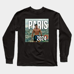 Paris 2024: Athlete Ready to Go for Gold Long Sleeve T-Shirt